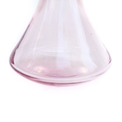 Pink Glass Vase with Rounded Base-FSD-1430841