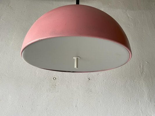 Pink Metal Pendant Lamp from Staff, Germany, 1970s-RDS-1147873