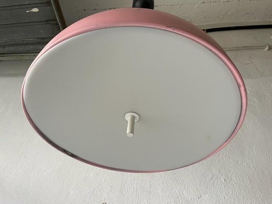 Pink Metal Pendant Lamp from Staff, Germany, 1970s-RDS-1147873