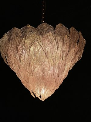 Pink Murano Glass Polar Chandelier, Italy, 1970s-MBH-1031660