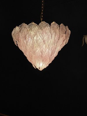 Pink Murano Glass Polar Chandelier, Italy, 1970s-MBH-1031660