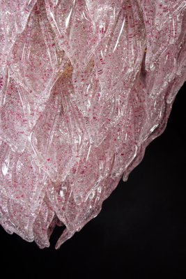 Pink Murano Glass Polar Chandelier, Italy, 1970s-MBH-1031787