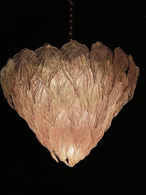 Pink Murano Glass Polar Chandelier, Italy, 1970s-MBH-1031787