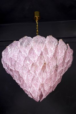 Pink Murano Glass Polar Chandelier, Italy, 1970s-MBH-1032434