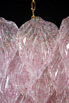 Pink Murano Glass Polar Chandelier, Italy, 1970s-MBH-1032434