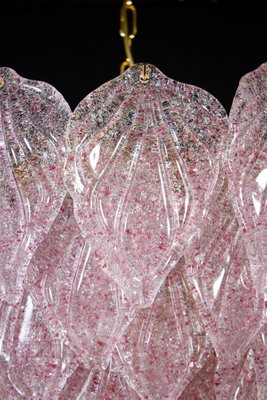 Pink Murano Glass Polar Chandelier, Italy, 1970s-MBH-1031643