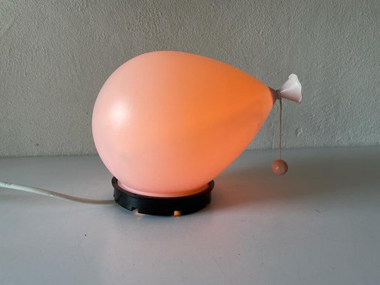 Pink Plastic Balloon Sconce or Flush Mount Ceiling Lamp by Yves Christin for Bilumen, Italy, 1980s-RDS-1210089