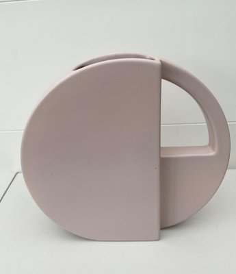 Pink Post Modern Vases by Dorothe Van Agthoven for Flora Keramiek, Set of 2-LL-1294780