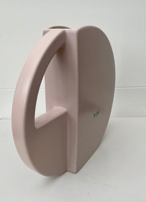 Pink Post Modern Vases by Dorothe Van Agthoven for Flora Keramiek, Set of 2-LL-1294780