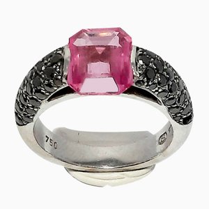 Pink Sapphire Ring, 1990s-EAI-728052