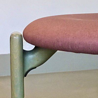 Pink Stool attributed to Bruno Rey for Dietiker, Switzerland, 1970s-PAV-1452741