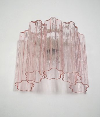 Pink Tronchi Sconces in Murano, 1990, Set of 4-OVO-1743424