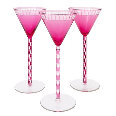 Pink Wine Glass by Otto Prutscher, 1908-TJY-1733771