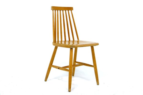 Pinnstol Oak Chair, Sweden, 1960s-GEK-1372235