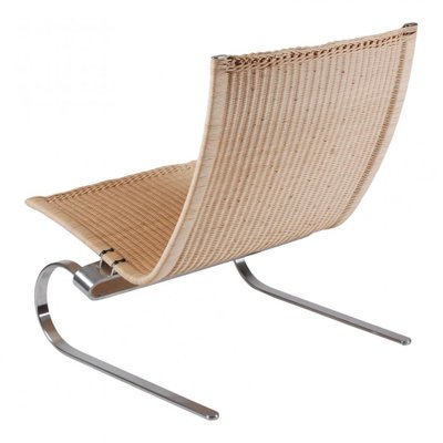 PK 20 Weaved Lounge Chair by Poul Kjærholm for Fritz Hansen-MTD-1400616