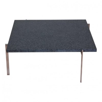 PK-61 Coffee Table in Black Granite by Poul Kjærholm for Fritz Hansen, 2000s-MTD-1400250