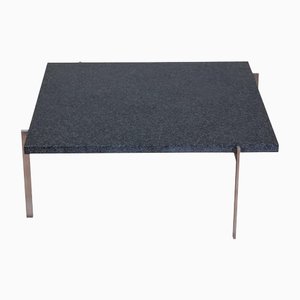 PK-61 Coffee Table in Black Granite by Poul Kjærholm for Fritz Hansen, 2000s-MTD-1400250