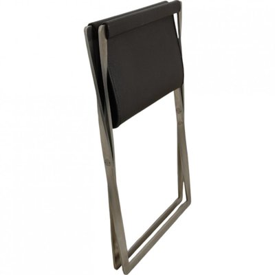 Pk-91 Stool in Brown Leather by Poul Kjærholm, 2000s-MTD-2028740