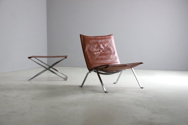 Pk22 Lounge Chairs by Poul Kjærholm for E. Kold Christensen, 1956, Set of 2-DXL-1738273