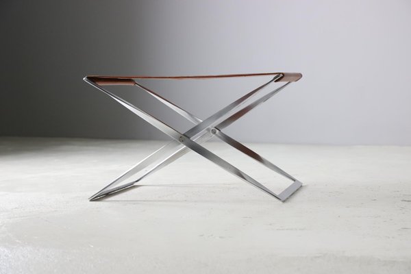 Pk91 Folding Stool by Poul Kjærholm for E. Kold Christensen, 1961-DXL-1735711