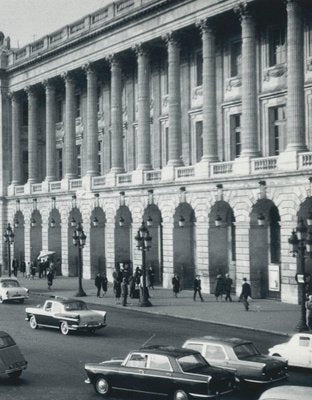 Place De La Concorde, France, 1950s, Black & White Photograph-DYV-1233968