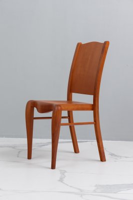 Placide of Wood Chairs by Philippe Starck for Driade, 1989, Set of 6-KQX-1722701