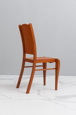 Placide of Wood Chairs by Philippe Starck for Driade, 1989, Set of 6-KQX-1722701