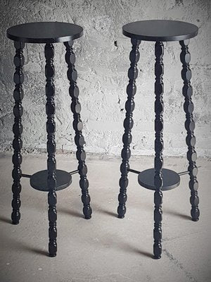 Plant Stands Columns, France, 1950s, Set of 2-POM-1431593