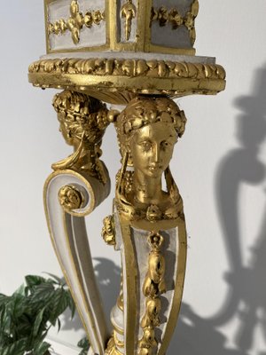 Planter in Gilt and Carved Wood-TYI-1746852