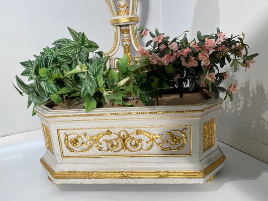 Planter in Gilt and Carved Wood-TYI-1746852