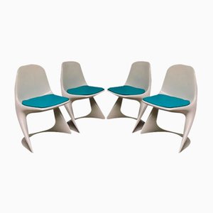 Plastic Casalino Dining Chairs by Alexander Begge for Casala, Set of 4-AIF-1784548