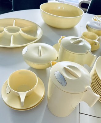 Plastic Dinner Service for 9, France, 1960s, Set of 72-HDF-1716240