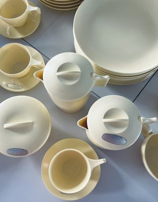 Plastic Dinner Service for 9, France, 1960s, Set of 72-HDF-1716240