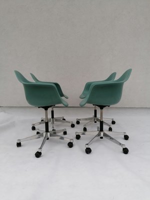 Plastic Pacc Armchairs by Charles & Ray Eames for Vitra, 2000s, Set of 4-RFT-2001448