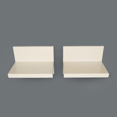 Plastic Shelves by Marcello Siard for Kartell, 1970s, Set of 2-EZ-1817836