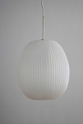 Pleated Cocoon Pendant Lamp by Aloys Gangkofner for Erco, 1960s-FJP-1720292