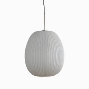 Pleated Cocoon Pendant Lamp by Aloys Gangkofner for Erco, 1960s-FJP-1720292