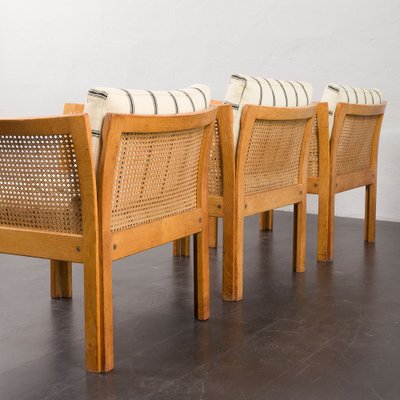 Plexus Living Room Set in Oak by Illum Wikkelsø for CFC Silkeborg, 1960, Set of 3-UE-1785059