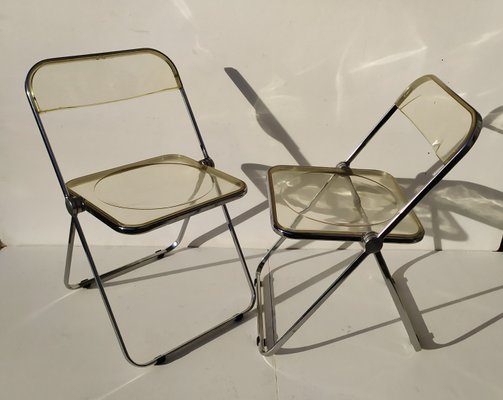 Plia Chairs by Piretti for Anonima Castelli, Set of 4-EI-1117583