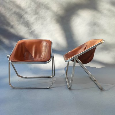 Plona Chairs by Giancarlo Piretti for Anonima Castelli, 1960s, Set of 2-FXH-1960103