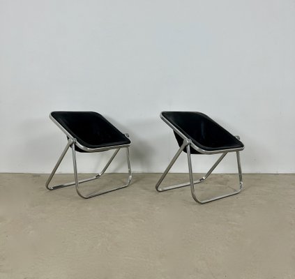 Plone Desk Chair by Giancarlo Pierre Forses for Castles, 1970s, Set of 2-HFM-1219771