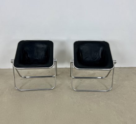 Plone Desk Chair by Giancarlo Pierre Forses for Castles, 1970s, Set of 2-HFM-1219771