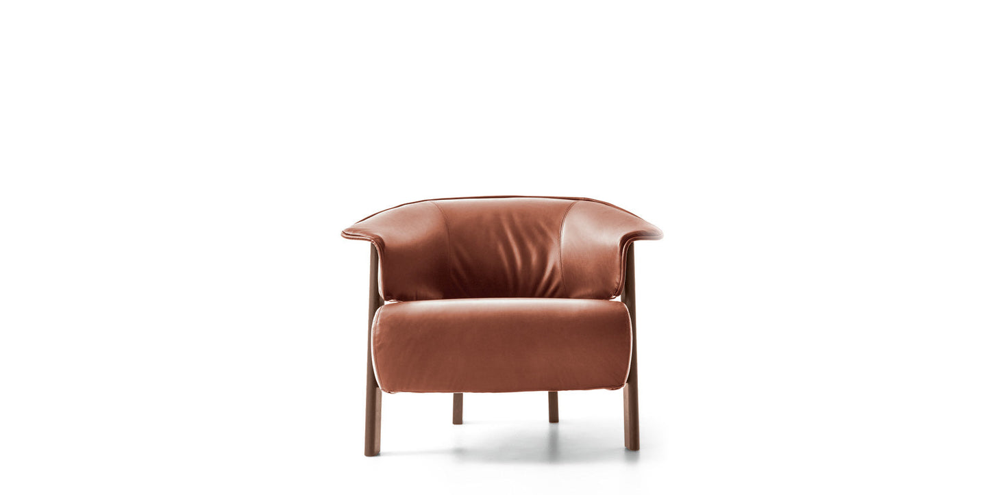 BACK-WING ARMCHAIR by Cassina