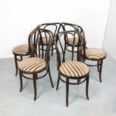 Plush Upholstered Dining Chairs by Michael Thonet, 1970s, Set of 2-HGJ-887679