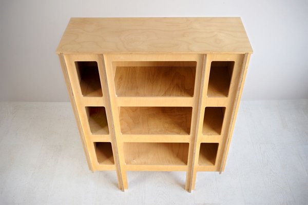 Plywood Bookcase, Finland, 2000s, Set of 2-FQ-768713