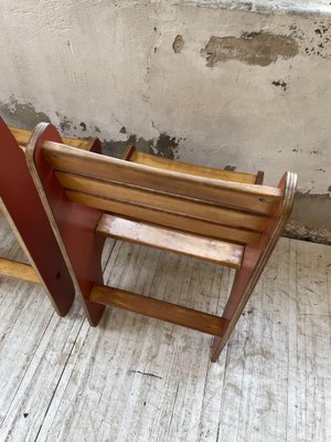 Plywood Chairs, 1980s, Set of 4-LCU-1406570