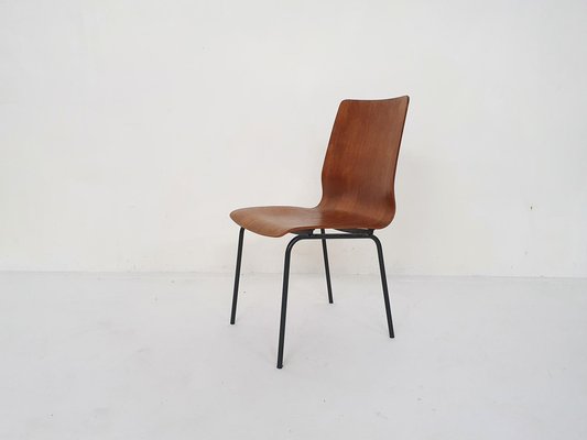 Plywood Euroika Dining Chair by Friso Kramer for Auping, the Netherlands, 1960s-ZO-1297757