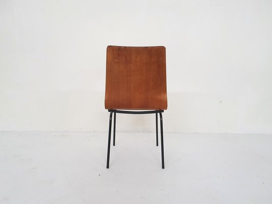 Plywood Euroika Dining Chair by Friso Kramer for Auping, the Netherlands, 1960s-ZO-1297757