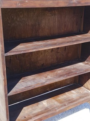 Plywood Open Etagere Bookcase, Italy, 1940s-RAQ-1300530