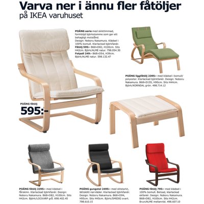 Poang Lounge Chair by Noboru Nakamura for Ikea, 1990s-TLV-2018500